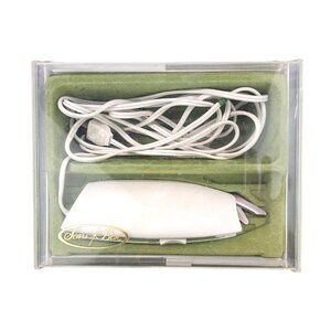 Vintage Sears Electric Scissors 344.2199 Manual Original Case Green 2 Speed 1968